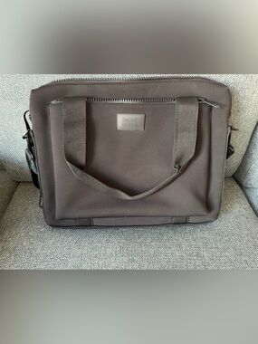 Dagne Dover Ryan - Black Laptop Brief with Front Pocket